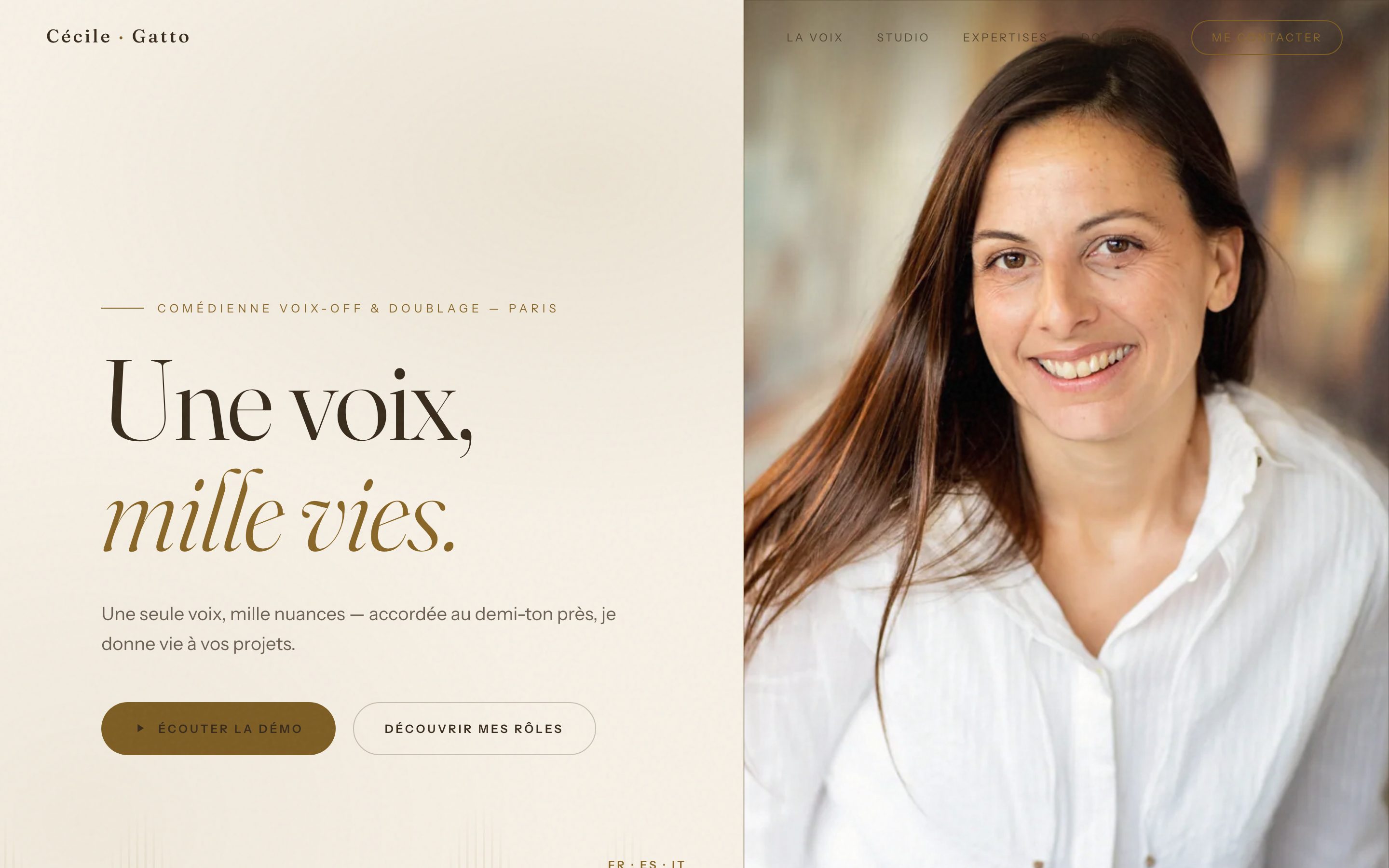 cécile gatto — live site