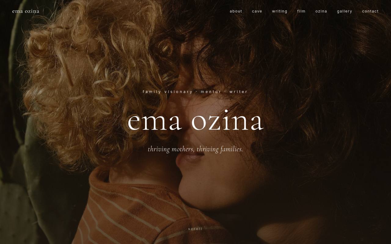 ozina camp — live site